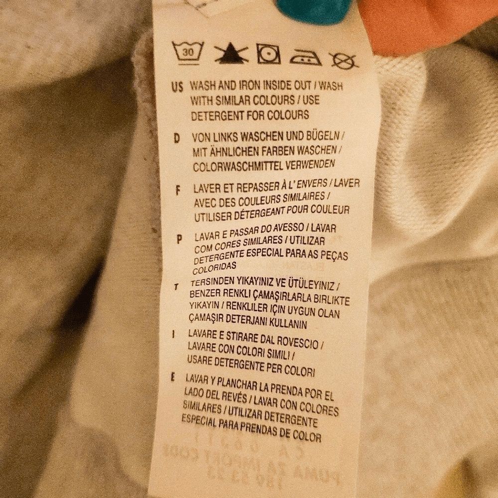 PUMA Grey Sweatshirt Size Small - Picture 6 of 7